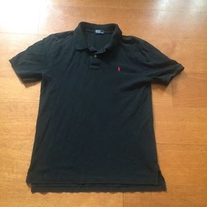 Black polo by Ralph Lauren